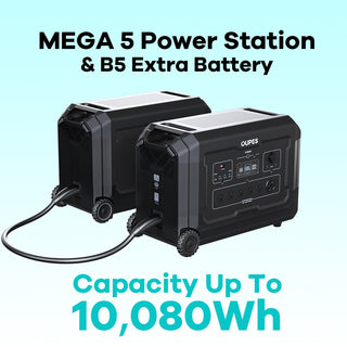 OupesOupes Mega 5 Home Backup & Portable Power Station | 4000W 5040WhMEGA5Aloha Habitat