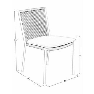 Stockholm Dining Side Chair Set of Two