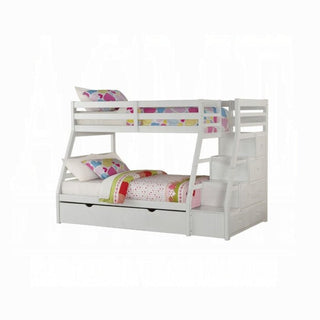 ACME FurnitureJason Twin/Full Bunk Bed W/ Trundle & Storage37105Aloha Habitat