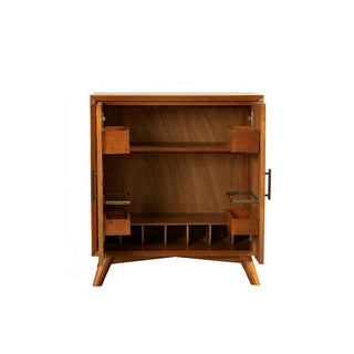 Alpine FurnitureFlynn Small Bar Cabinet, AcornFLYNNSMALLBARCABINETACORNAloha Habitat
