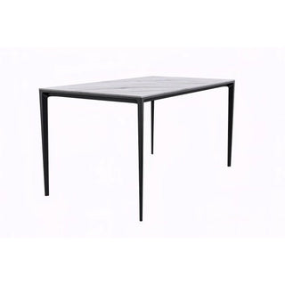 LeisureModLeisureMod | Avo Series Modern Dining Table Black Base, With 55 Clear Glass Top | ATBL-55W-SATBL-55W-SAloha Habitat