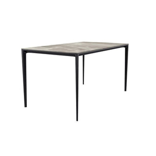 LeisureModLeisureMod | Avo Series Modern Dining Table Black Base, With 71 Black Glass Top ATBL-71BL-GATBL-71DGR-SAloha Habitat