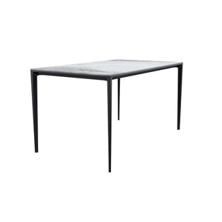 LeisureModLeisureMod | Avo Series Modern Dining Table Black Base, With 71 Black Glass Top ATBL-71BL-GATBL-71PGR-SAloha Habitat