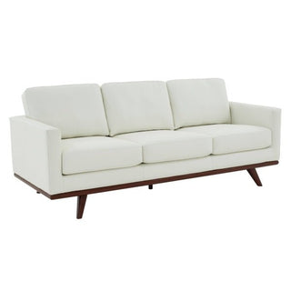 LeisureModLeisureMod | Chester Modern Leather Sofa With Birch Wood Base | CS83CS83W-LAloha Habitat