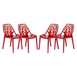 LeisureModLeisureMod | Cornelia Modern Spring Cut-Out Tree Design Stackable Dining Chair | C18TBU4C18TR4Aloha Habitat