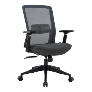 LeisureModLeisureMod | Ingram Modern Office Task Chair with adjustable armrests | IO20IO20GR-CAloha Habitat