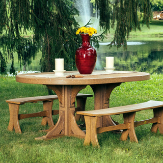 4′ x 6′ Outdoor Oval Table
