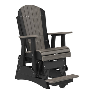 LuxCraft2′ Outdoor Adirondack Balcony Glider Chair2APBAGCGBAloha Habitat