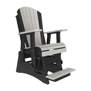 LuxCraft2′ Outdoor Adirondack Balcony Glider Chair2APBAGDGBAloha Habitat