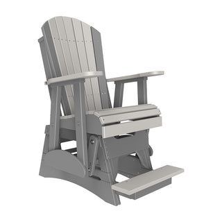 LuxCraft2′ Outdoor Adirondack Balcony Glider Chair2APBAGDGSAloha Habitat