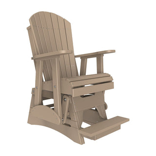 LuxCraft2′ Outdoor Adirondack Balcony Glider Chair2APBAGWWAloha Habitat