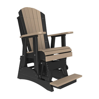 LuxCraft2′ Outdoor Adirondack Balcony Glider Chair2APBAGWWBAloha Habitat