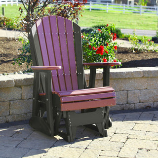 LuxCraft2′ Outdoor Adirondack Glider Chair2APGAMAloha Habitat