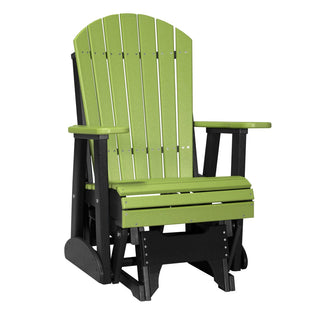 LuxCraft2′ Outdoor Adirondack Glider Chair2APGLGBAloha Habitat