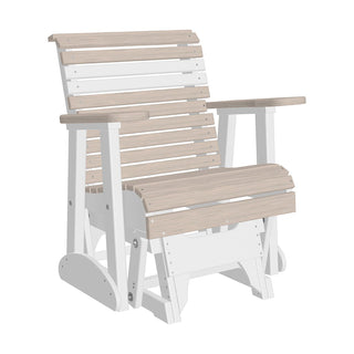 LuxCraft2′ Outdoor Plain Glider Chair2PPGBIWAloha Habitat