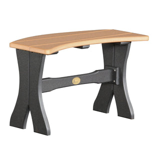 LuxCraft28″ Outdoor Table BenchP28TBCBAloha Habitat
