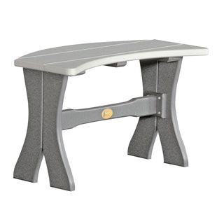 LuxCraft28″ Outdoor Table BenchP28TBDGSAloha Habitat