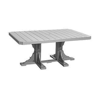LuxCraft4′ x 6′ Outdoor Rectangular TableP46RTDGSDAloha Habitat