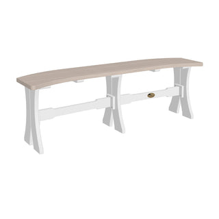 LuxCraft52″ Outdoor Table BenchP52TBBIWAloha Habitat