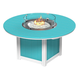 LuxCraftOutdoor Lumin Fire Table 60″ RoundLFT60RABWDAloha Habitat