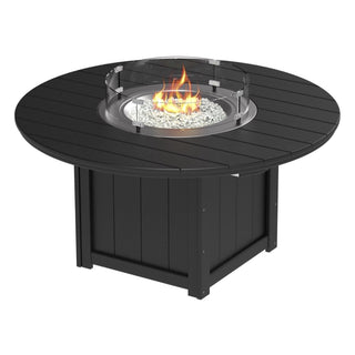 LuxCraftOutdoor Lumin Fire Table 60″ RoundLFT60RBKAloha Habitat