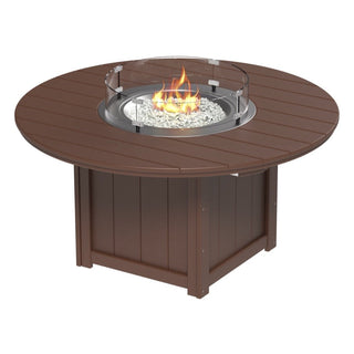 LuxCraftOutdoor Lumin Fire Table 60″ RoundLFT60RCBRAloha Habitat