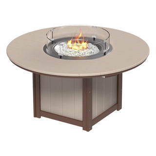 LuxCraftOutdoor Lumin Fire Table 60″ RoundLFT60RWWCBRAloha Habitat