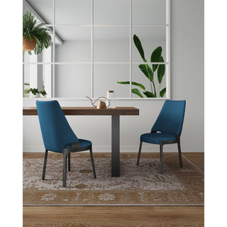 Manhattan ComfortManhattan Comfort | Kara Modern Velvet Upholstered Dining Chair Set of 2DC057-BLAloha Habitat