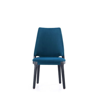 Manhattan ComfortManhattan Comfort | Kara Modern Velvet Upholstered Dining Chair Set of 2DC057-BLAloha Habitat
