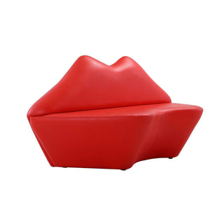 Manhattan ComfortManhattan Comfort | Kiss 61.8 in. Red Faux Leather 2-Seater LoveseatLS010-RDAloha Habitat