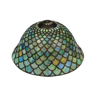 Meyda Lighting12"W Tiffany Fishscale Shade23953Aloha Habitat