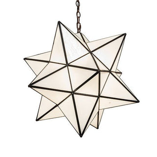 Meyda Lighting18" Wide Moravian Star White Pendant21842Aloha Habitat