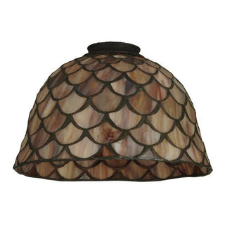 Meyda Lighting8" Wide Tiffany Fishscale Shade65168Aloha Habitat