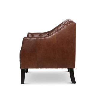 Park Hill CollectionPark Hill | Mahogany Leather Library Chair, Cordovan | EFS36068EFS36068Aloha Habitat