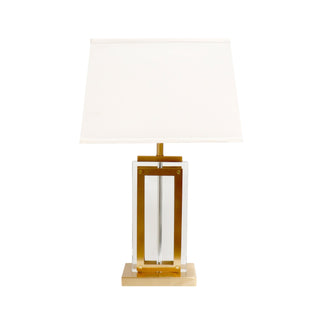 PasargadPasargad Home Astoria Glass & Steel Table Lamp, H26"PMT - 30147Aloha Habitat