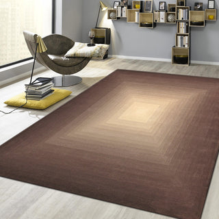 PasargadPasargad Home Rodeo Collection Hand - Tufted Brown/Ivory Bsilk & Wool Area Rug - 9' 9" X 13' 9"PCC - 03 10X14Aloha Habitat