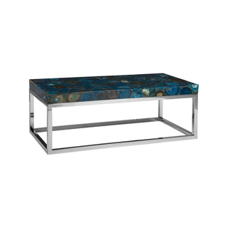 Phillips CollectionAgate Coffee Table, Stainless Steel BaseCH87923Aloha Habitat