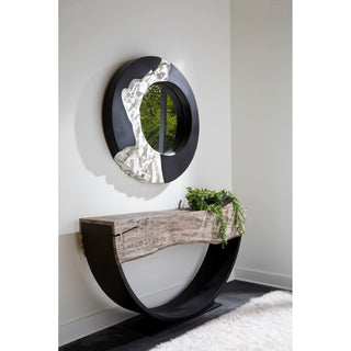 Phillips CollectionArc Console Table, Gray Stone, Double SidedTH113015Aloha Habitat