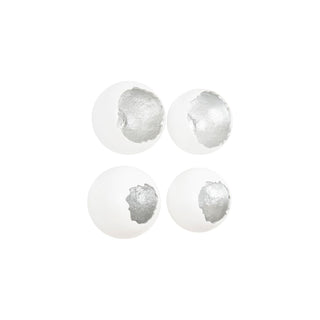 Phillips CollectionBroken Egg Wall Art, White and Silver Leaf, Set of 4PH67625Aloha Habitat