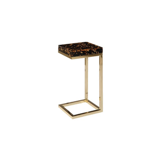 Phillips CollectionCaptured End Table, Gold Flake, Plated Brass BaseCH81117Aloha Habitat