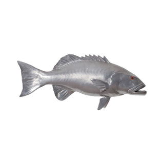 Phillips CollectionCoral Trout Fish Wall Sculpture, Resin, Polished Aluminum FinishPH64544Aloha Habitat