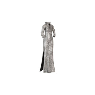Phillips CollectionDress Sculpture, Long Sleeves, Black/Silver, AluminumID96057Aloha Habitat
