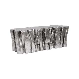 Phillips CollectionFreeform Root Bench, Silver LeafPH104351Aloha Habitat