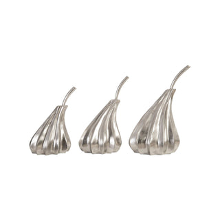 Phillips CollectionHand Dipped Pears Set of 3, Silver LeafPH89117Aloha Habitat