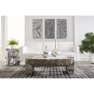 Phillips CollectionLog Side Table, Silver LeafPH56281Aloha Habitat