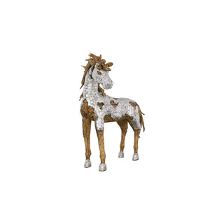 Phillips CollectionMustang Horse Armored Sculpture, StandingID113408Aloha Habitat