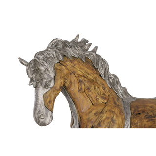 Phillips CollectionMustang Horse Woodland Sculpture On Base, WalkingID113405Aloha Habitat