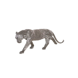 Phillips CollectionPanther Pipe Sculpture, Walking, Stainless Steel, SmallID116840Aloha Habitat
