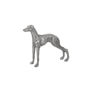Phillips CollectionPosing Dog Sculpture, Black/Silver, AluminumID96063Aloha Habitat