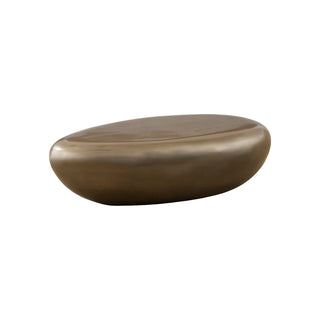 Phillips CollectionRiver Stone Coffee Table, Polished Bronze, LargePH67715Aloha Habitat